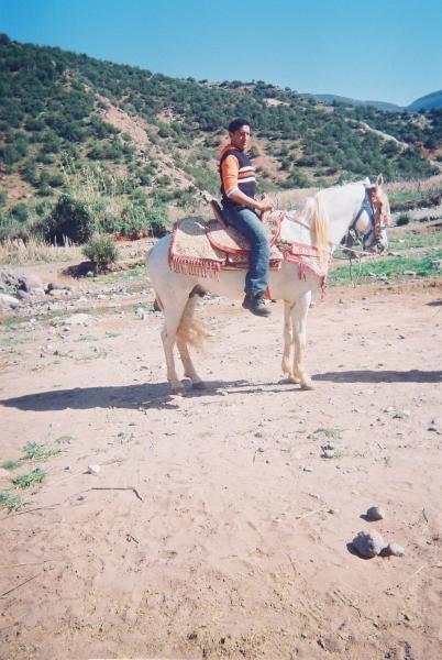 c moi sur cheval